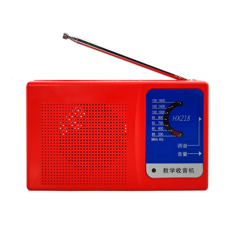 Electronics Repair School - FM AM Kırmızı Radyo Üretim DIY