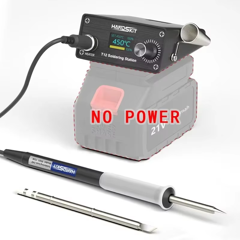 Electronics Repair Tool Kit - LCD Sıcaklık Kontrollü T12 Dijital Lehimleme