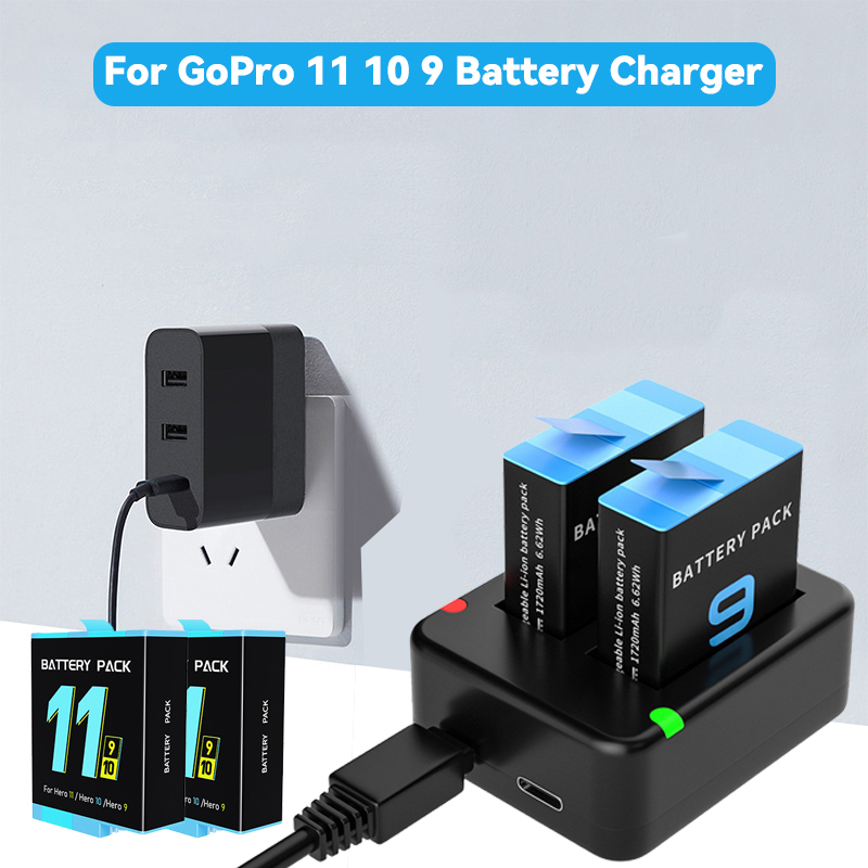Gopro Action Camera Hero 11 Black - Gopro git Pro Hero için çift