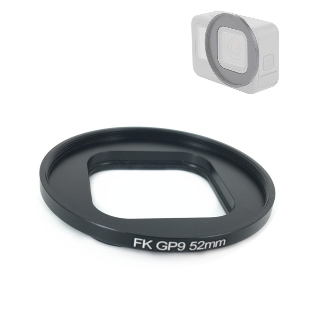 Gopro Action Camera Hero 11 Black - 52mm Lens Filtre Adaptör Halkası Siyah