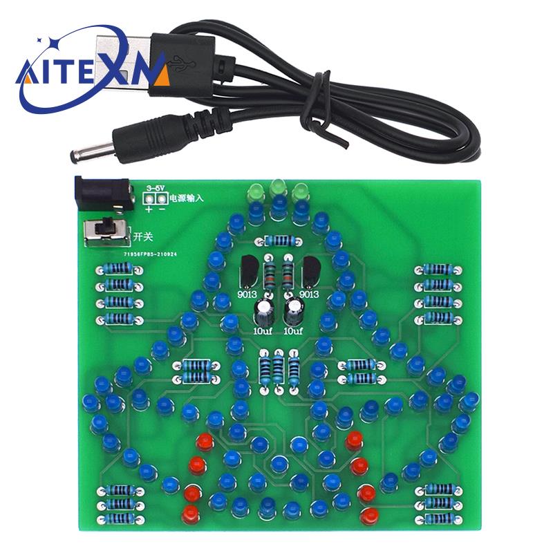Electronics Repair School - DC 3-5 V DIY LED Salıncak