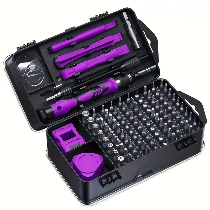 Electronics Repair Tool Kit - 115'i 1 Arada Çok Fonksiyonlu Tornavida