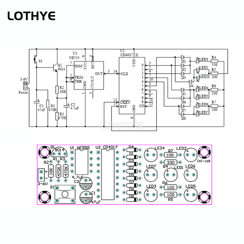 DIY Zar Üretim Kiti Okul Kayna - Electronics Repair School incelemesi ve fiyatı