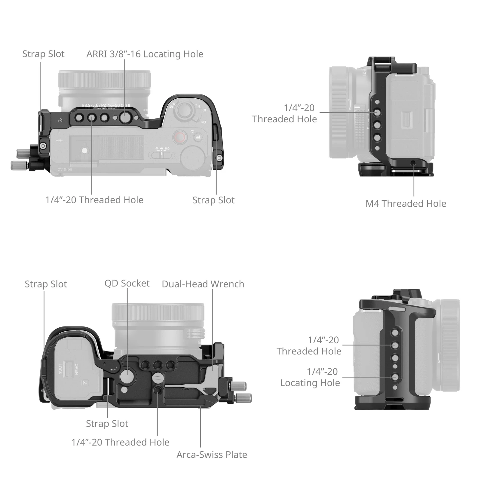 Smallrig HawkLock Hızlı Bırakm - Sony Camera Zv-E10 incelemesi ve fiyatı