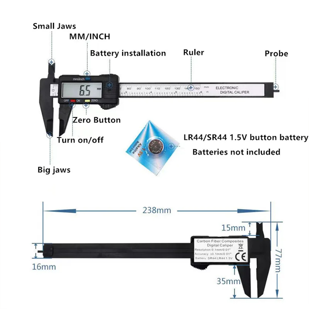 100mm 150mm İzle elektronik di - Electronics Repair Tool Kit incelemesi ve fiyatı