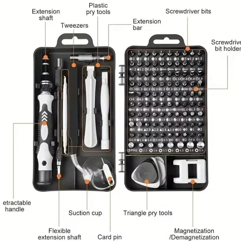 115'i 1 Arada Çok Fonksiyonlu  - Electronics Repair Tool Kit incelemesi ve fiyatı